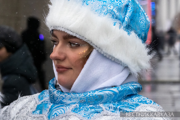 Фестиваль ”Дни рождения Дедов Морозов”. Снегурочка