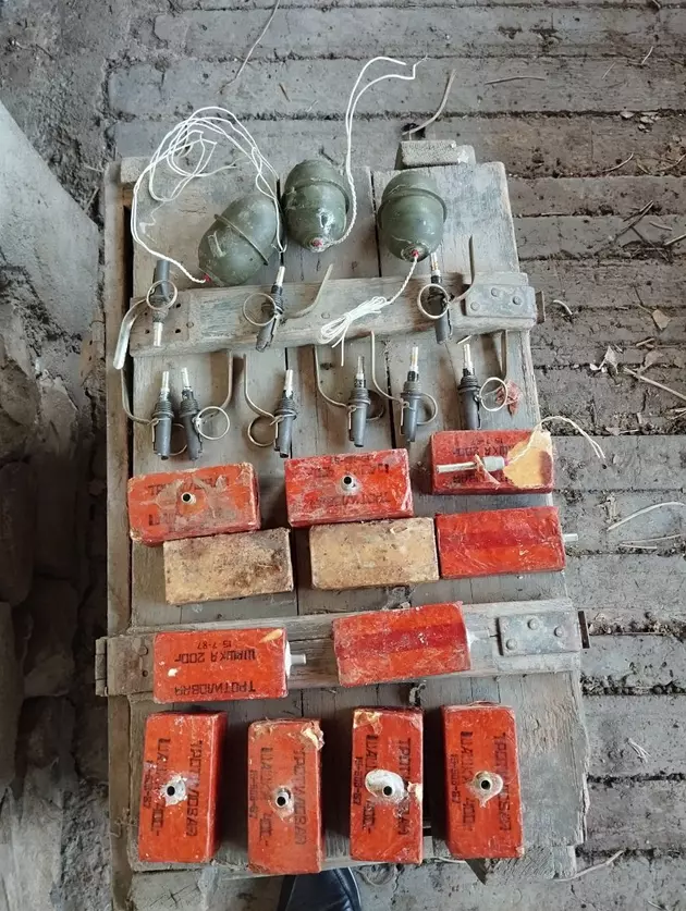 В Ходжавенде обнаружены большие запасы армянской взрывчатки