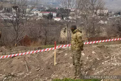 На азербайджано-армянской границе ранен офицер ГПС Азербайджана